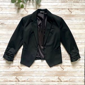 Express Black Fitted Blazer